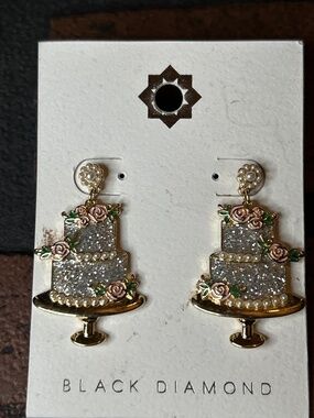 Wedding Cake Earrings